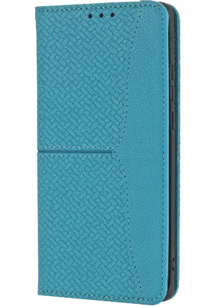 Huawei P50 Kredi Kartı Tutucu El Cüzdan Flip Folio Kitap Pu (Yurt Dışından)