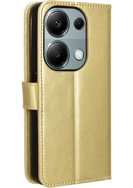 Xiaomi Poco M6 Pro 4g Kart Tutucu Cüzdan Kapak Çevirin Manyetik (Yurt Dışından)