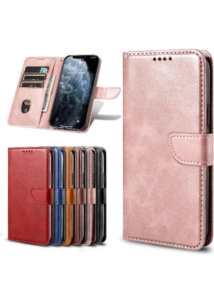 Xiaomi Poco M6 Pro 4g Kart Ekleme Deri Folio Flip Case (Yurt Dışından)