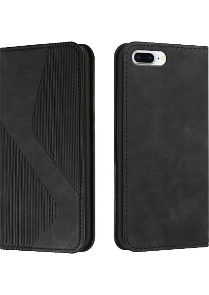IPhone IPhone 6 Için Kılıf Artı/6s Artı Kart Yuvaları Tutucu Pu Deri Folio (Yurt Dışından)