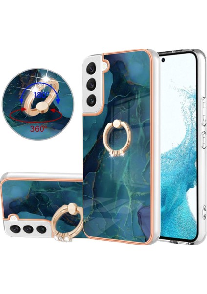 Samsung Galaxy S23 Artı 5g Tampon Mermer Darbeye Tpu Silikon Kılıf (Yurt Dışından)