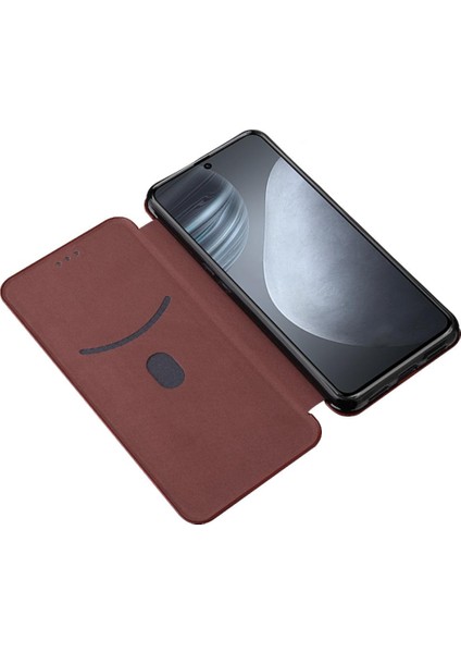 Cubot X50 Manyetik Karbon Fiber Deri Için Kılıf Folio Flip Case Tam (Yurt Dışından) fiyatları