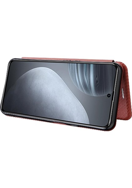 Cubot X50 Manyetik Karbon Fiber Deri Için Kılıf Folio Flip Case Tam (Yurt Dışından) fırsatları