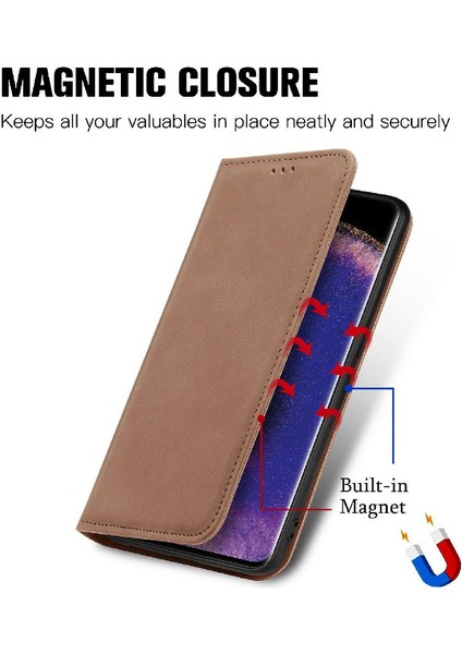 Oppo Bulmak Için Kılıf X5 Deri Kılıf Kordon Fermuar Cüzdan Basit Iş (Yurt Dışından)