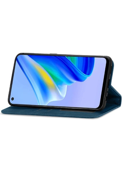 Oppo A95 4g/5g Basit Iş Kordon Fermuar Deri Kılıf (Yurt Dışından) fiyatları