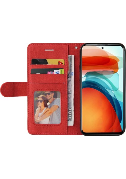 Kart Yuvası Standı Kickstand Koruyucu Pu ile Xiaomi Poco X3 Gt Için Kılıf (Yurt Dışından)