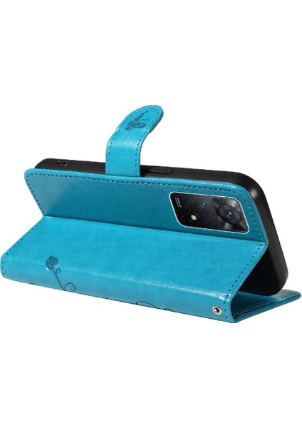 Xiaomi Redmi Not 11 Pro ve Kart Yuvası ile Yüksek Kaliteli Deri (Yurt Dışından)
