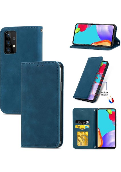 Samsung Case 5g Için Kılıf Cüzdan Kılıf Darbeye Kapak Kapak Basit (Yurt Dışından)
