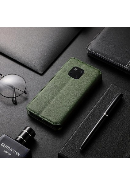 Huawei Mate 20 Için Kılıf Pro Moda Tasarım Cüzdan Fonksiyonu Deri Kılıf (Yurt Dışından)