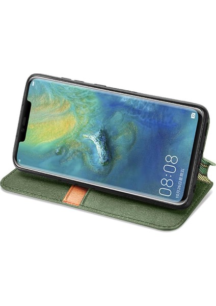 Huawei Mate 20 Için Kılıf Pro Moda Tasarım Cüzdan Fonksiyonu Deri Kılıf (Yurt Dışından)