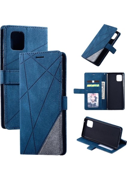 Samsung Galaxy Not 10 Lite Için Kılıf Cüzdan Flip Folio Manyetik Pu Deri (Yurt Dışından)