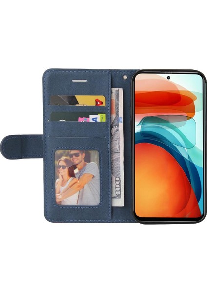 Kart Yuvası Standı Kickstand Koruyucu Pu ile Xiaomi Poco X3 Gt Için Kılıf (Yurt Dışından)