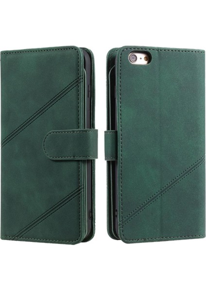 IPhone 6 Için Kılıf Artı Cüzdan Flip Folio Pu Deri Kart Tutucu Kickstand (Yurt Dışından)