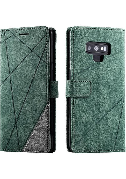 Samsung Galaxy Not 9 Için Kılıf Pu Deri Darbeye Kart Tutucu Kickstand (Yurt Dışından)