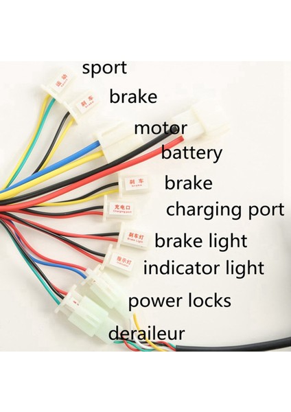48V 1000W Elektrikli Scooter Fırçalanmış Kontrol Motoru + Elektrikli Scooter Bisiklet E-Bisiklet Için Gaz Büküm Kavrama Kiti (Yurt Dışından) modelleri