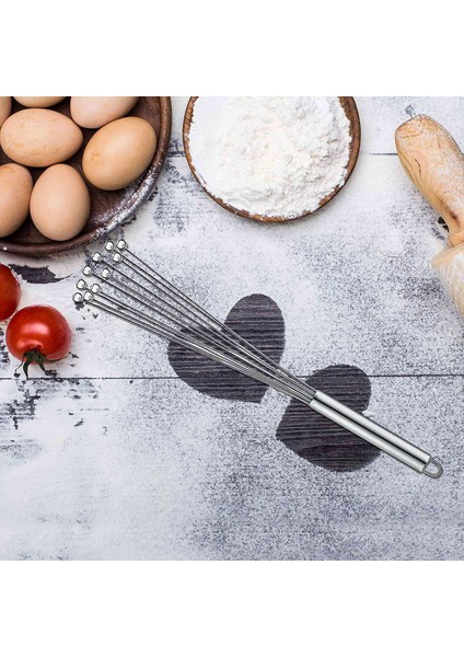 Pişirme Için 2 Adet Çırpma, Paslanmaz Çelik Top Çırpma Tel Yumurta Çırpma Seti, Pişirme Için Çelik Tel Çırpma Balon Tel Çırpma (Yurt Dışından) fırsatları