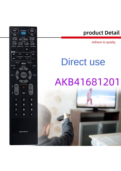 AKB41681201 Lg Smart LED LCD Tv Için Yedek Uzaktan Kumanda, Lg Smart Tv Için Uzaktan Kumanda Değiştirme (Yurt Dışından)