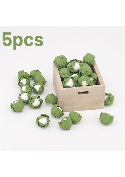 5 Parça Mini El Yapımı Kil Sebze Minyatürleri Karnabahar Çin Lahanası Bebek Mutfağı Için (Yurt Dışından) fiyatları