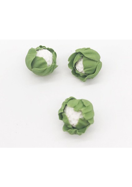 5 Parça Mini El Yapımı Kil Sebze Minyatürleri Karnabahar Çin Lahanası Bebek Mutfağı Için (Yurt Dışından) modelleri