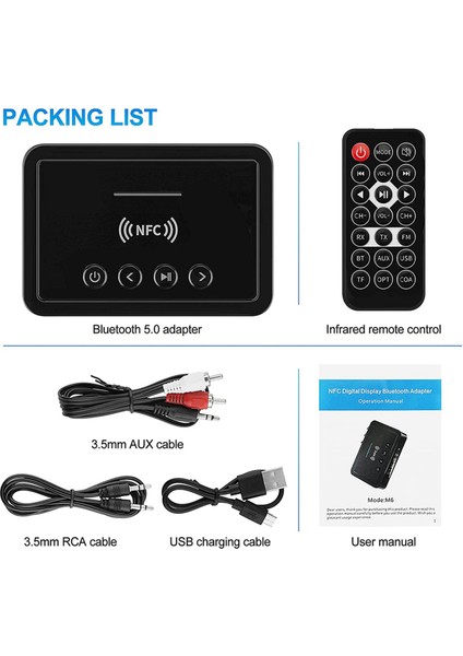 Tv Pc Kulaklık Için Bluetooth 5.0 Alıcı Verici Ses Adaptörü (Yurt Dışından) fiyatları