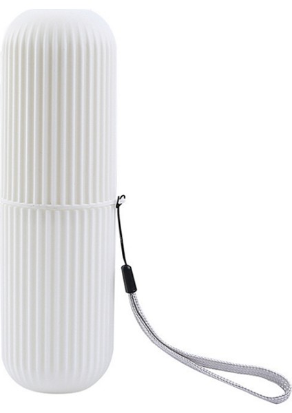 Taşınabilir Diş Fırçası Kitleri Durumda Diş Macunu Bardak Tutucu Korumak Saklama Kutusu Seyahat Organizatör Depolama Kapağı Beyaz (Yurt Dışından)