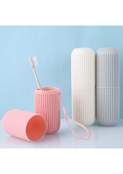 Taşınabilir Diş Fırçası Kitleri Durumda Diş Macunu Bardak Tutucu Korumak Saklama Kutusu Seyahat Organizatör Depolama Kapağı Beyaz (Yurt Dışından) modelleri