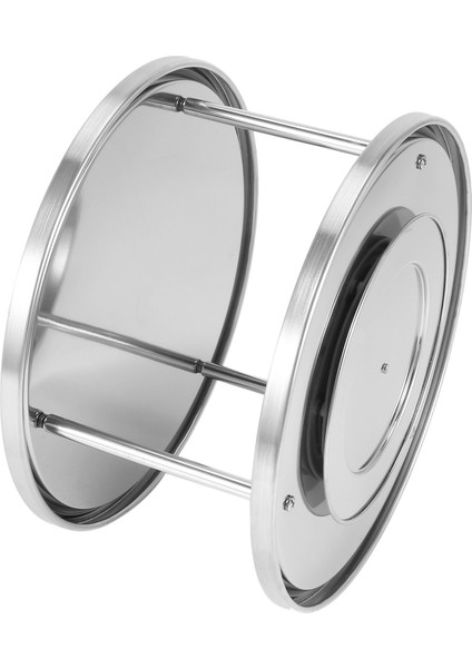 2x Baharat Rafı Paslanmaz Çelik Organizatör Tepsisi 360 Derece Döner Tabla Dönen 2 Stand (Yurt Dışından) fiyatları