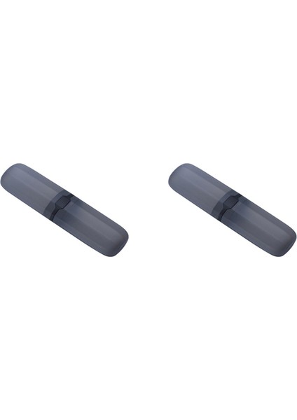 Diş Fırçası Kutusu Ayarlanabilir Diş Macunu Tutucu Siyah (Yurt Dışından)