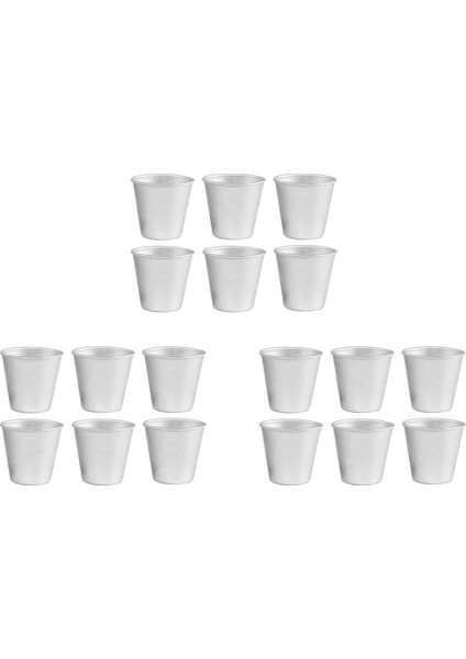 18 Pcs Alüminyum Dariol Kalıp Kek Kapları Dariole Puding Tatlı Krem Kalıpları Yuvarlak Yapışmaz Yumurta Tart Kalıp Bakeware Fincan (Yurt Dışından) modelleri