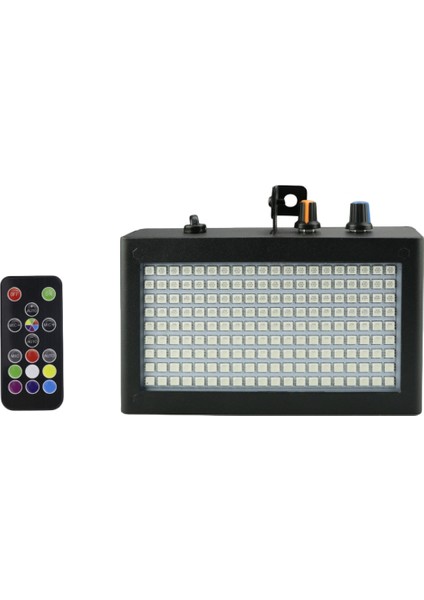 180 Strobe Flaş Işığı Taşınabilir 35W Rgb Uzaktan Ses Kontrolü Strobe Hızı Ayarlanabilir Sahne Disko Bar Parti Kulübü (Ab Tak) (Yurt Dışından)