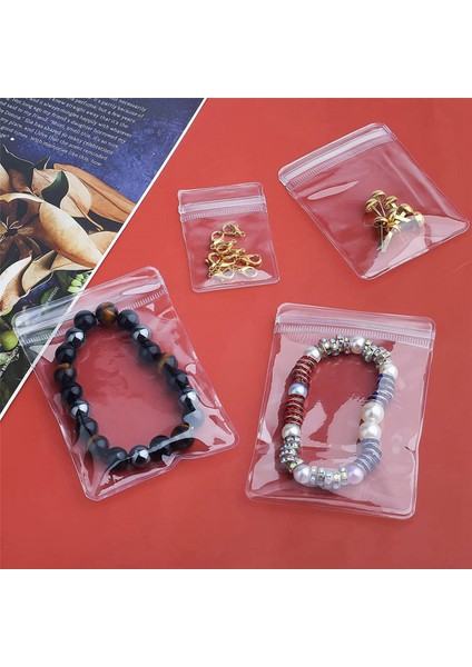 150 Adet 3 Boyutları Temizle Küpe Çanta, Takı Yüzükler Kolye Bilezik Için (Yurt Dışından) fiyatları