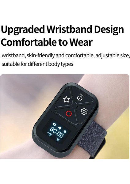 Hero 10 9 8 Max Için Uzaktan Kumanda, Çubuk Montajlı ve Bilek Bluetooth Uyumlu 10 Kişilik Akıllı Uzaktan Kumanda (Yurt Dışından)