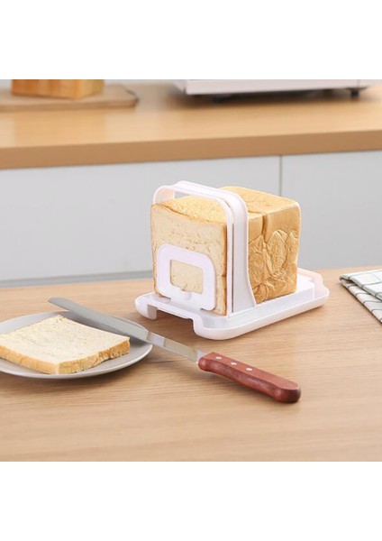 Pratik Ekmek Dilimleme Ayarlanabilir Simit Kesici Tost Dilimleme Ekmek Somun Kesici Sandviç Dilimleme Aracı Pişirme Aracı (Yurt Dışından) fırsatları