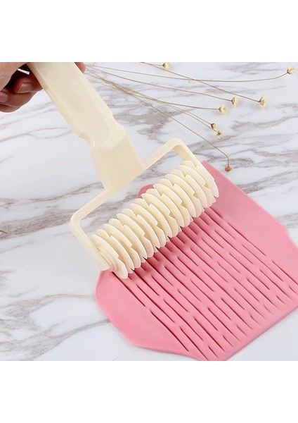 Kafes Rulo Kesici, Pasta Pizza Çerez Hamur Açma Makinesi Kafes Ev Pişirme Pasta Araçları (Plastik Kafes Kesici) (Yurt Dışından) modelleri