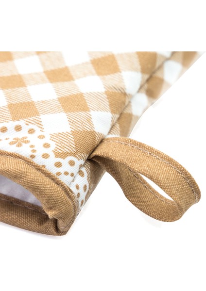 Fırında Pişirmek Için 1 Çift Eldiven, Barbekü Kaymaz Eldiven, Pamuk Astar (Yurt Dışından) indirimleri