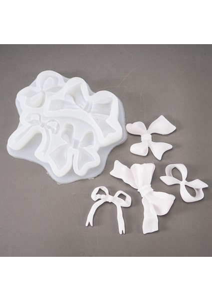 Karikatür Papyon Silikon Kalıp Yay Reçine Sanat Kalıp Dıy Papyon Sevgililer Günü Dekoratif Pişirme Gereçleri, 4 Şekil (Yurt Dışından) fiyatları