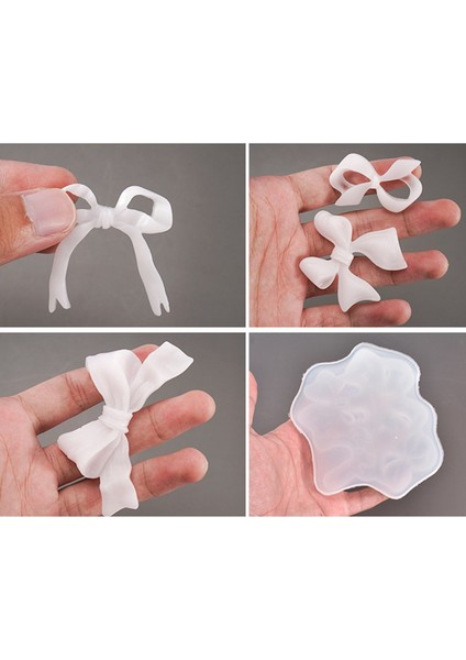 Karikatür Papyon Silikon Kalıp Yay Reçine Sanat Kalıp Dıy Papyon Sevgililer Günü Dekoratif Pişirme Gereçleri, 4 Şekil (Yurt Dışından) indirimleri