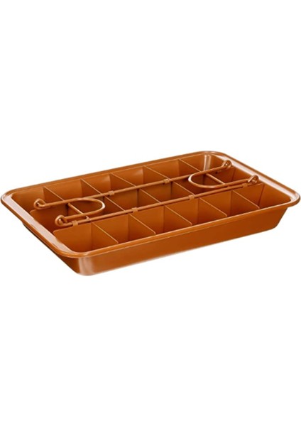 Bakeware 18 Gözlü Kafes Çikolatalı Kek Kalıbı (Yurt Dışından)