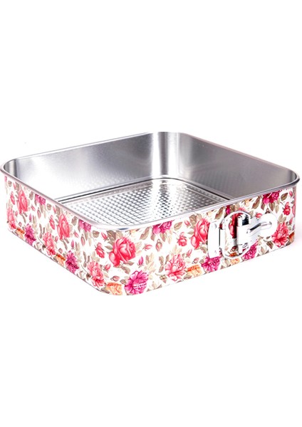 3 Adet Yapışmaz Yaylı Kek Tava Metal Pişirme Kek Kalıbı Çıkarılabilir Alt Yuvarlak Kalp Kare Şekiller Bakeware (Yurt Dışından) fırsatları