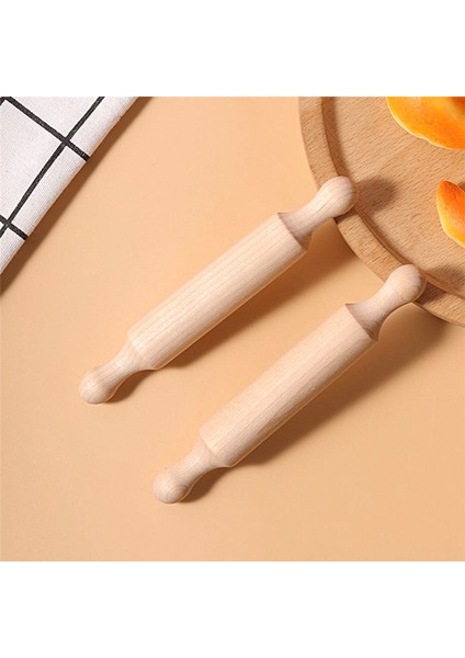 El Sanatları Için 20PCS Mini Merdaneler, Küçük Ahşap Hamur Açma Makinesi (Yurt Dışından) fırsatları