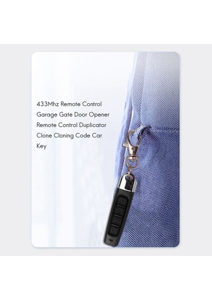 20X 433MHZ Uzaktan Conol Garaj Kapısı Kapı Açacağı Araba Anahtarı B (Yurt Dışından) modelleri