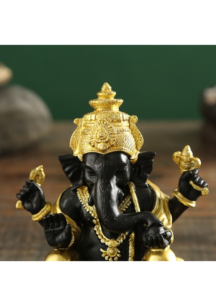 Lord Ganesha Heykeli Buda Fil Hindu Tanrı Heykel Figürler Reçine Ev Bahçe Dekorasyonu Buda Heykelleri Ev Için (Yurt Dışından)