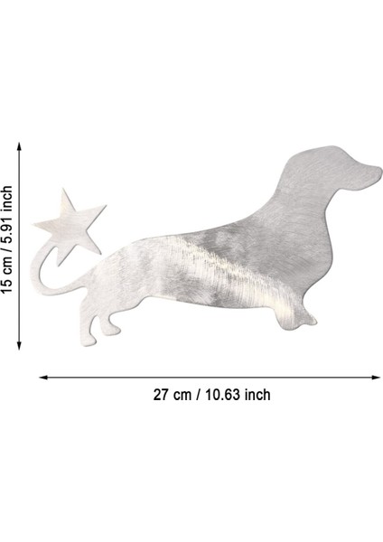 Yıldız Etkinlik Elbisesi ile Evcil Hayvan Noel Dekoru Dachshund Yıldızı (Yurt Dışından)