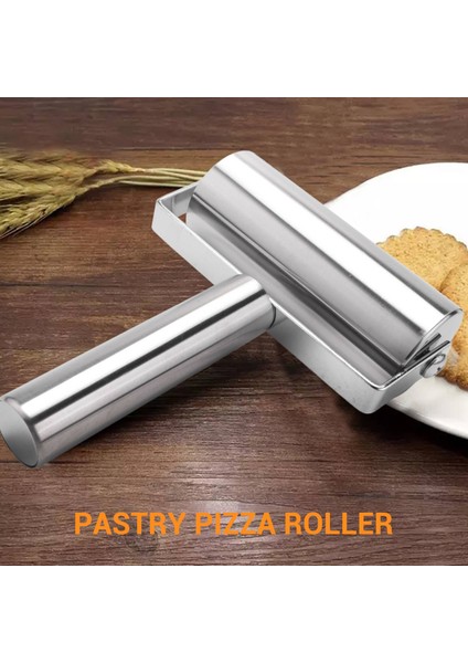 Paslanmaz Çelik Oklava, Hamur Mutfağı, Pizza, 3 Stil (Yurt Dışından) modelleri