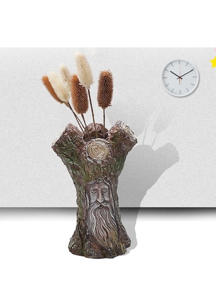 Saksı Saksı Süsler Reçine Antik Ağaç Şekli Saksı Reçine Ev Bilgelik Antik Ağaç Reçine Vazo (Yurt Dışından) fiyatları