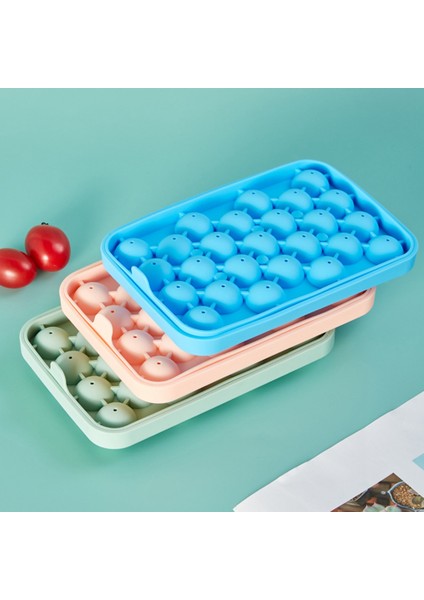 25 Izgaralı Kapaklı Ice Cube Ays Ice Cube Kalıp Küpü Ücretsiz - Mavi (Yurt Dışından) fırsatları