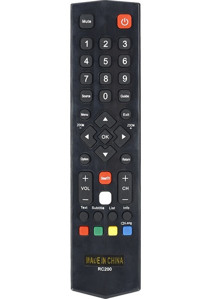 RC200 LCD Akıllı Tv Için Uzaktan Kumanda RC200 L40S4700FS Uzaktan Kumandanın Değiştirilmesi Ingilizce Küresel Model (Yurt Dışından)