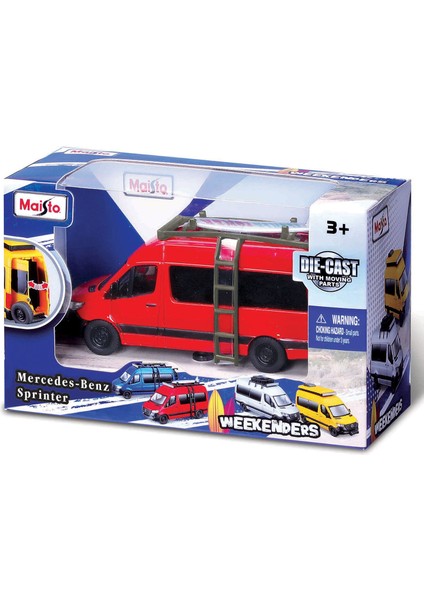 Weekenders Mercedes-Benz Sprinter - Kırmızı modelleri