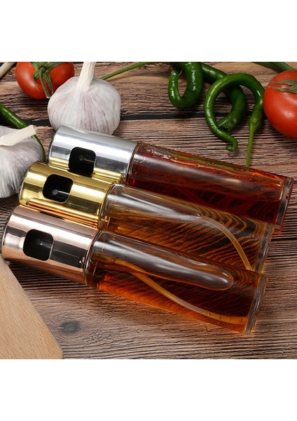 100ML Barbekü Pişirme Zeytinyağı Sprey Şişesi Yağ Sirkesi Sprey Şişeleri 3 (Yurt Dışından)