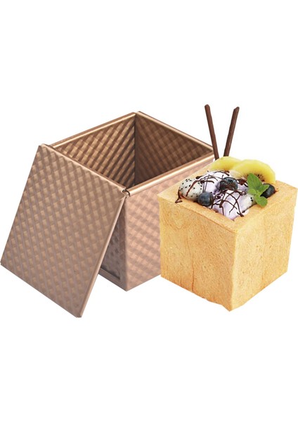 Pişirme Için 2x Somun Teneke, Karbon Çelik Yapışmaz Tost Kutusu, Kapaklı Ekmek Tost Kalıbı, Tost/sandviç/kek Kalıbı Için (Yurt Dışından) modelleri